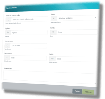 Modal para edição de conteúdo